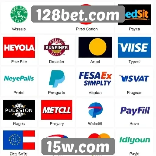 Exploração das opções de pagamento no 128bet